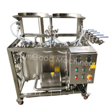 Double Station Two Tank Manual Keg Washer Machine