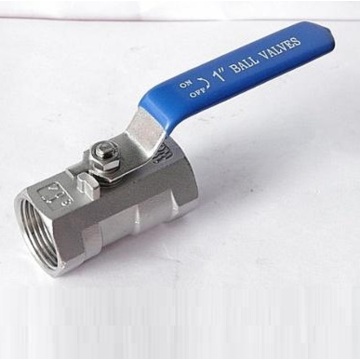 1PC Steel Stainless Steel Ball Valve BSPT NPT