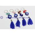 Turkish heart shape evil eye keychain wholesale