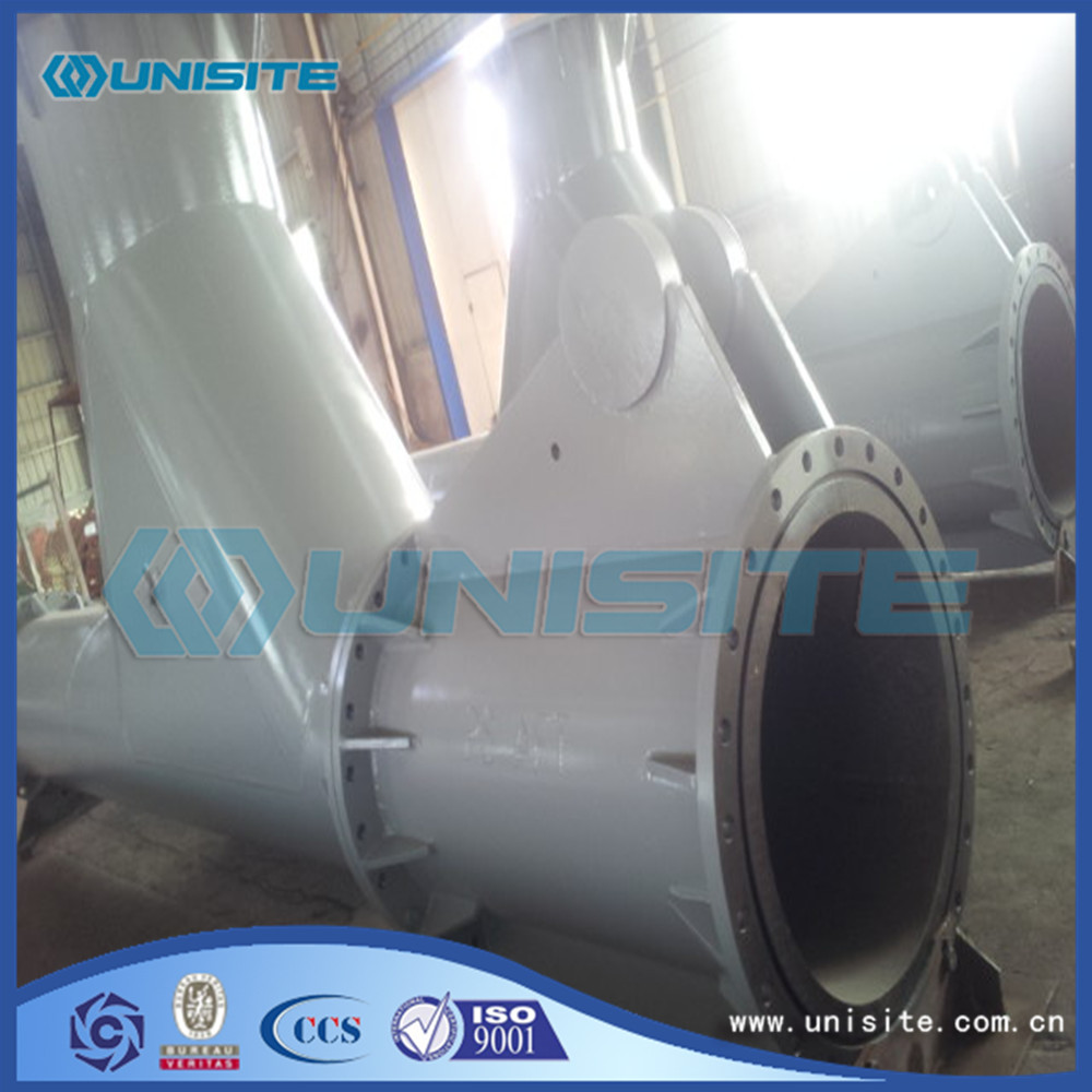 Y Exhaust Pipe with Flange