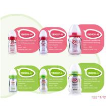 60ml - 240ml neutrale Boroslicate Glas Baby Babyflasche