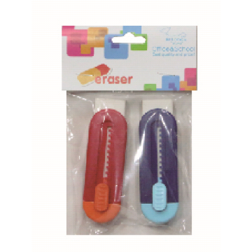 3D Mini Knife Shape Tool Eraser for Kids Toy