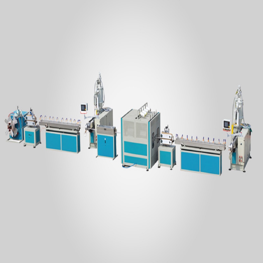 PVC fibre hose extruding machine