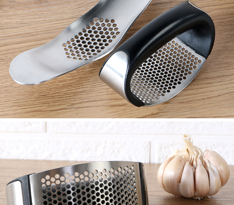 Stainless Steel Garlic Press