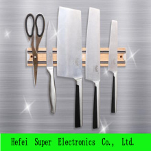 Rare Earth Refrigerator Double Sided Strong Thin Magnetic Strip Magnet Knife Holder