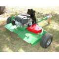 Gasoline engine powered ATV finishing mower