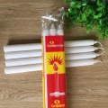 Custom Size Paraffin Wax Fluted Pillar Candle Household