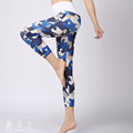 Kundenspezifische Sublimation gedruckte Kompressionsstrumpfhose Capris