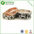 Factory ODM/OEM Stainless Steel Mens Rotating Gear Ring