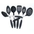 Set de 6 utensilios de cocina de silicona antiadherente