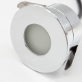 LED Spotlight trimless Round Aluminium 2W eingebrauchtes Downlight