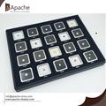 Metal Jewelry Diamond Stone Display Showcase Tray