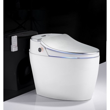 Hände KOSTENLOS Spülen Toilettenscheibe Farbboden mit P-Trap Smart Toilette