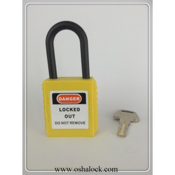 Safety Padlock Nylon Shackle