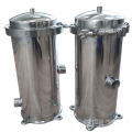 Stainless steel security filter for water treatment