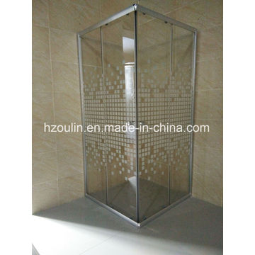 Square Shower Enclosure Without Tray