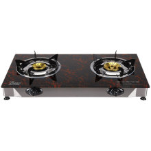 Popular Gas Cooker, Single Burner with Glass Material