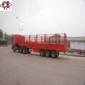 Animals Transport Grid Position Fence Stake Semi Trailer