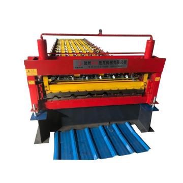 New five peak trapezoidal steel sheet machine