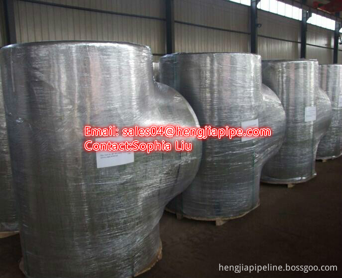 stainless steel reducing tee