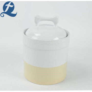 High quality ceramic pet dog food storage tank