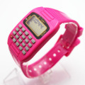 Fashion Kids Plastic Calculator Watches