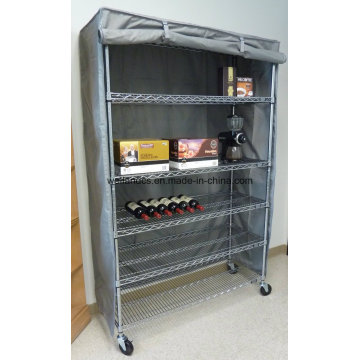 NSF Approve Heavy Duty Storage Warehouse Wire Shelving with Cover