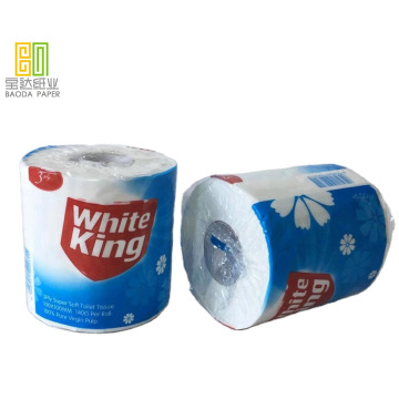 1000sheets 1ply Toilet tissue Virgin wood pulp