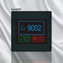 El sistema del timbre del hotel panel al aire libre en marco del esquema plástico (SK-dB2300S2-R)