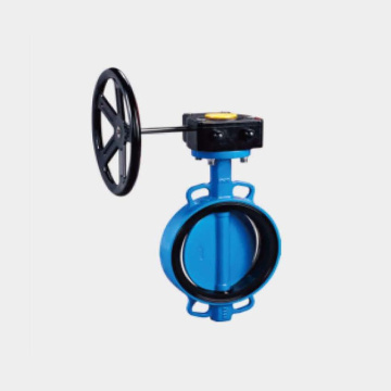 Wafer soft seal butterfly valve