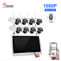 1080P 8CH Wireless Security Camera 12.5" LCD Monitor