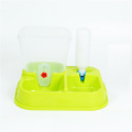 Plastic pet feeder cat dog drinker wholesale