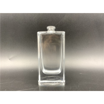 perfume glass empty bottles flat square cosmetic bottles