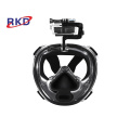 New underwater scuba diving set black mask RKD