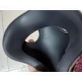 Custom factory formed silicone rubber air box gas mask
