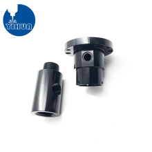 Black Anodized Aluminum Fitting