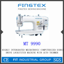 Hoch integrierte mechatronische EDV Direktantrieb Doppelsteppstich Maschine (MT 9990)