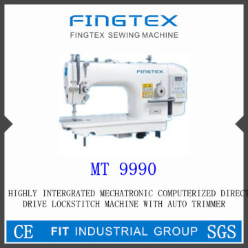 Hoch integrierte mechatronische EDV Direktantrieb Doppelsteppstich Maschine (MT 9990)