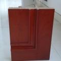 Front Fancy Teak Wood Door, sculpture sur bois (SC-W094)