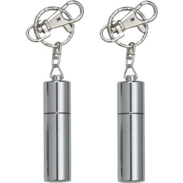 New Waterproof Silver Metal Keychain USB Stick