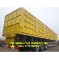 80ton 3 alxes side dump semi trailer