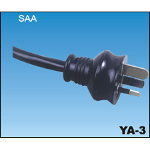 3 Pins Australian SAA Power Cords YA-3