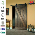 Puerta de granero de vidrio con puerta Hardware Kit