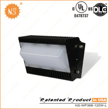 UL Dlc 13200lm 120W impermeável LED luz de parede ao ar livre