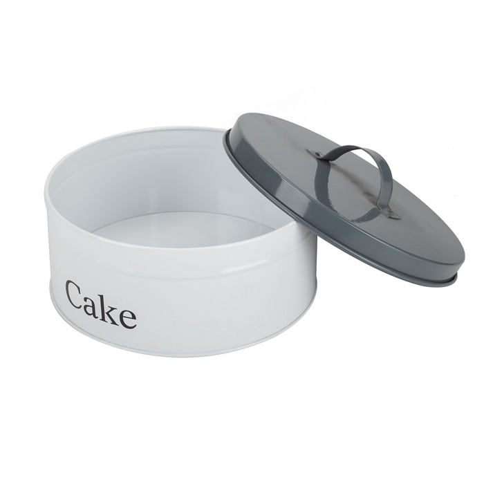 CaCake Cookie Container Tin