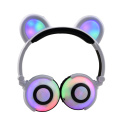 Bluetooth-наушники Glowing Panda Ear с микрофоном