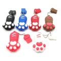 Pvc Cartoon Paw Personalised Usb Flash Drive