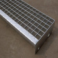 Galvanized Welded Steel Grating Stair Tread