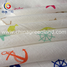 Woman Printed Garment Woven Fabric of 100%Cotton (GLLML158)