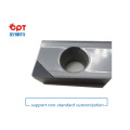 PCD face milling wiper inserts for aluminum